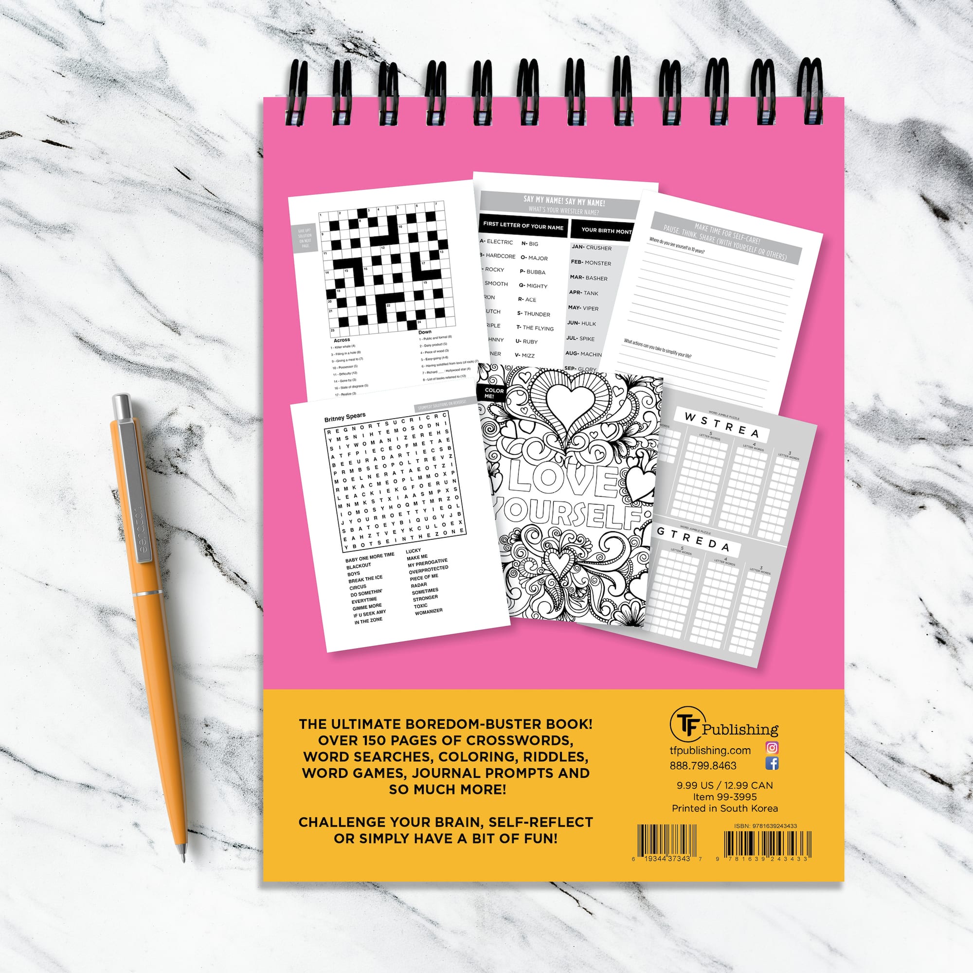 TF Publishing Stay Positive Assorted Puzzle Book